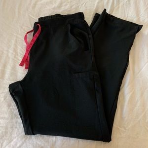 Black scrubs large